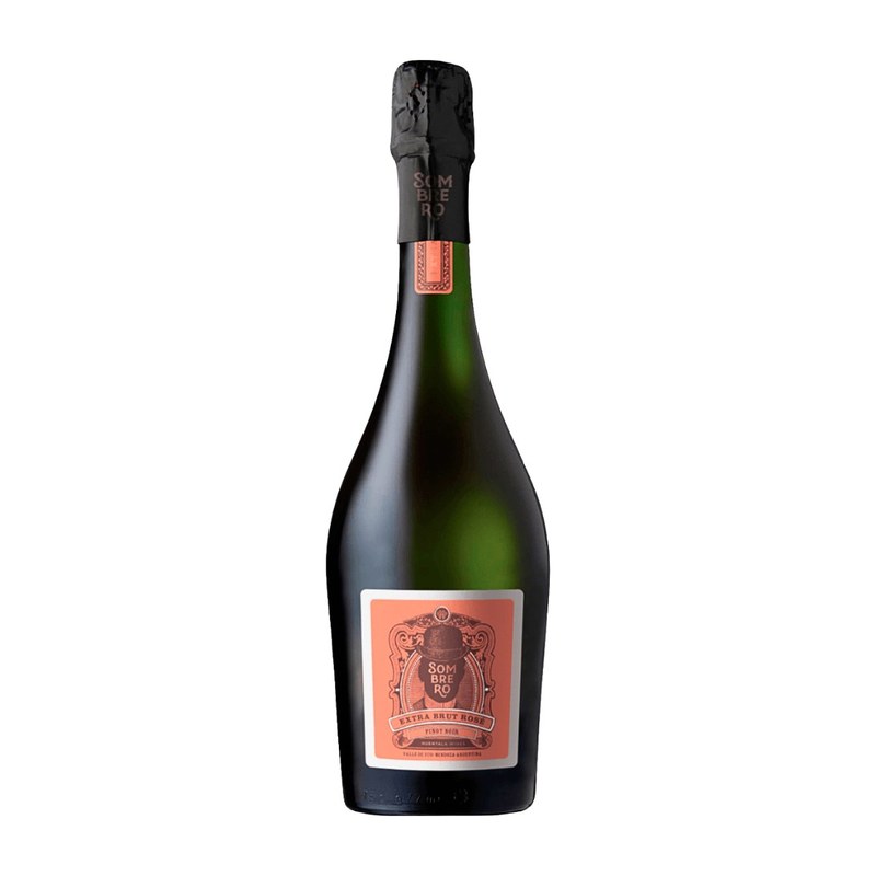 Botella de Sombrero Extra Brut Rose