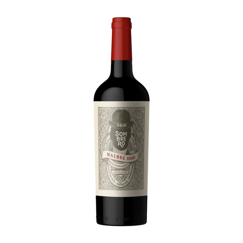 Botella de Gran Sombrero Malbec