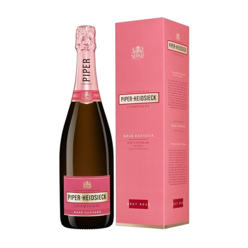 Botella de Piper Heidsieck Rose Sauvage