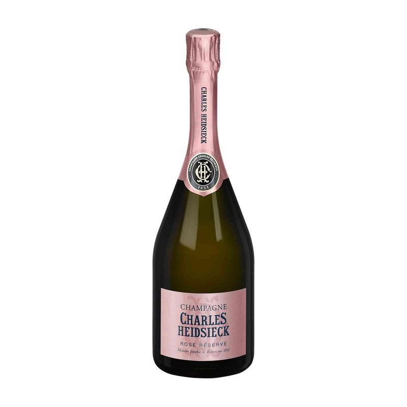Botella de Charles Heidsieck Rose Reserve