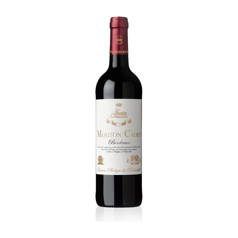 Botella de Mouton Cadet Cuvee Héritage