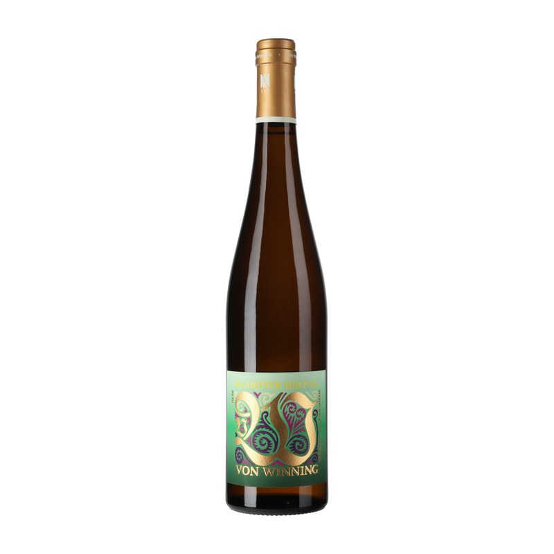 Botella de Von Winning Haardter Herzoger Riesling Pfalz