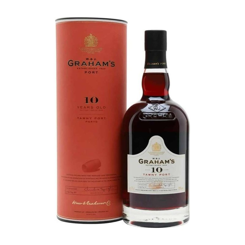 Botella de W&J Graham's 10 Tawny Port