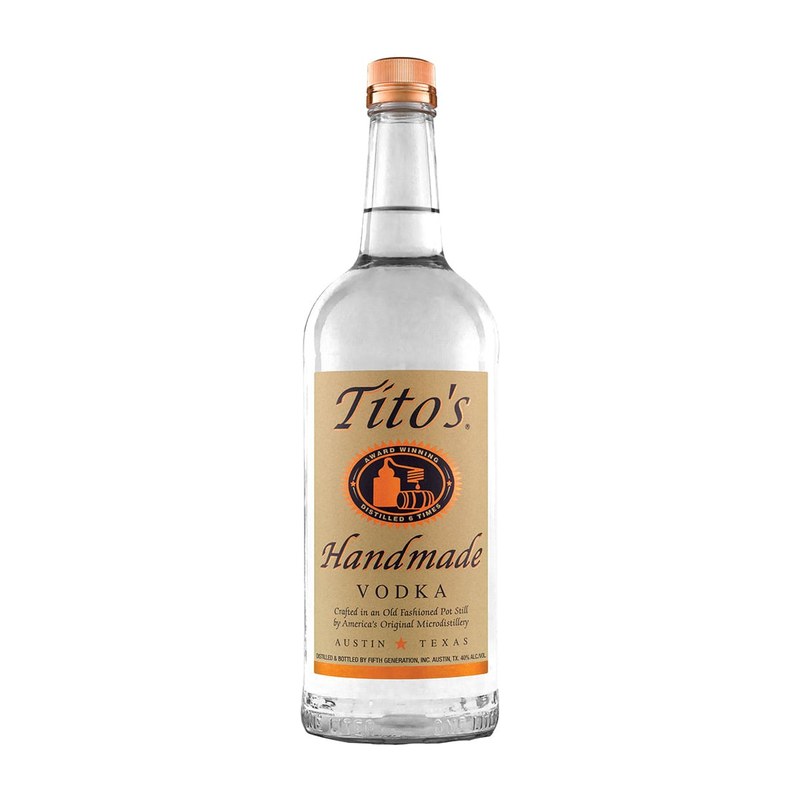 Botella de Titos Vodka