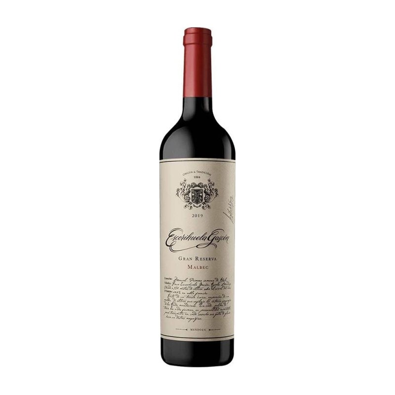 Botella de Escorihuela Gascon Gran Reserva Malbec