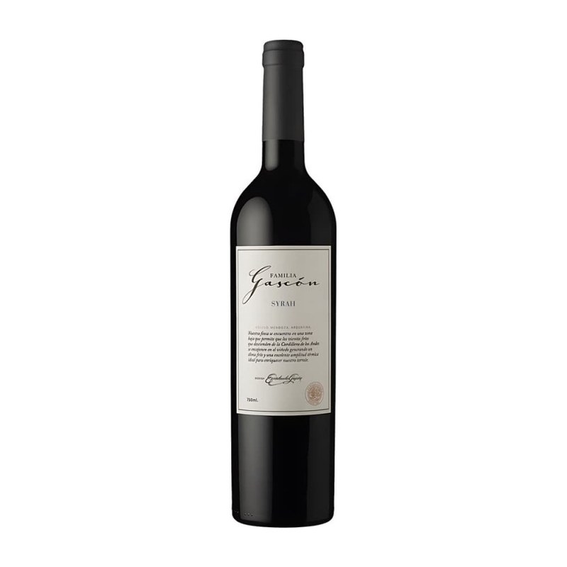 Botella de Familia Gascon Syrah
