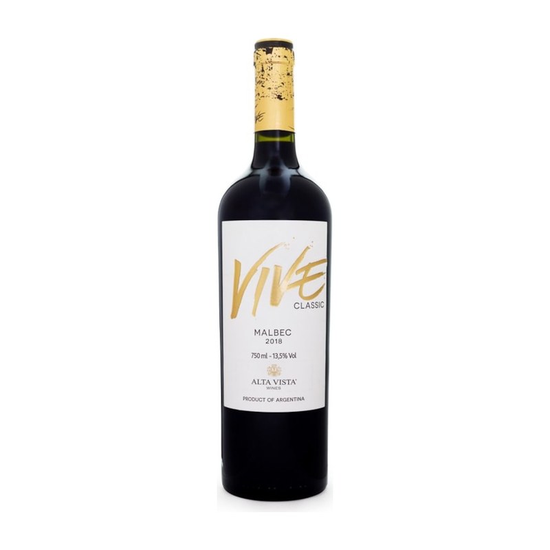 Botella de Alta Vista Vive Classic Malbec