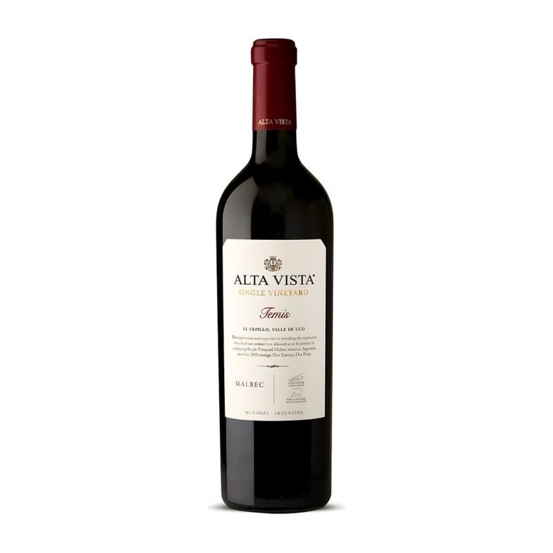 Botella de Alta Vista Single Vineyard Temis