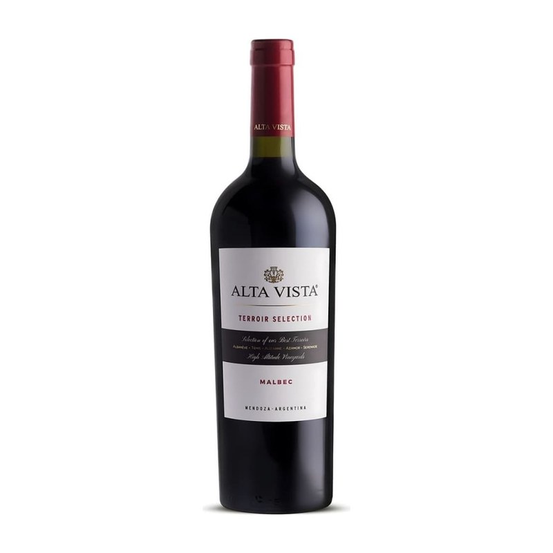 Botella de Alta Vista Terroir Selection Malbec