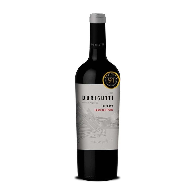 Botella de Durigutti Reserva Cabernet Franc