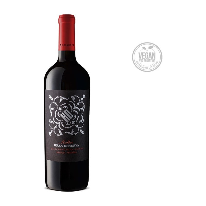 Botella de Durigutti Gran Reserva HD Malbec