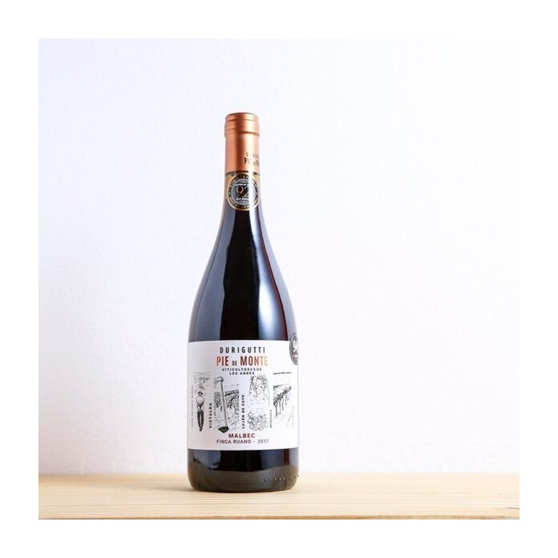 Botella de Durigutti Pie de Monte Finca Ruano