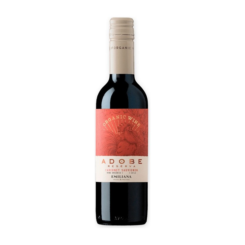 Botella de Emiliana Adobe Cabernet Sauvignon