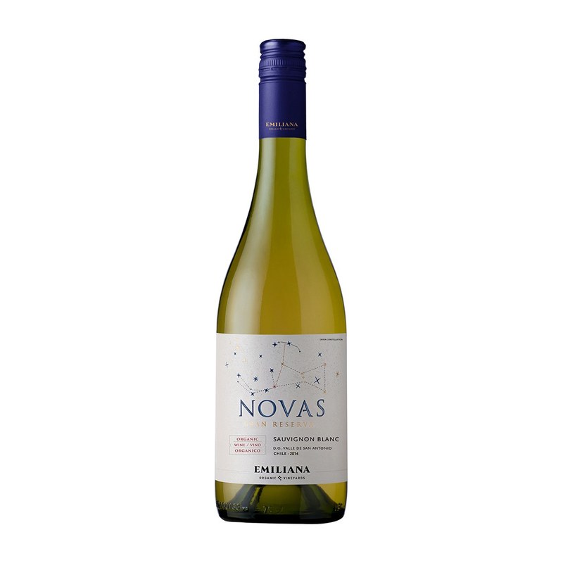Botella de Emiliana Novas Gran Reserva Sauvignon Blanc