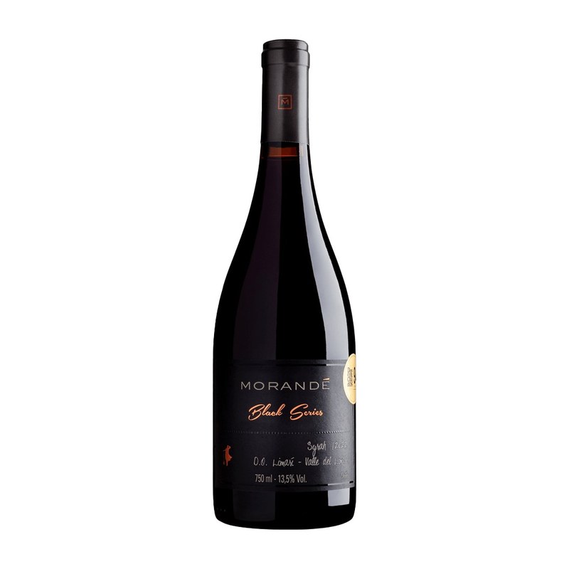 Botella de Morande Black Series Syrah