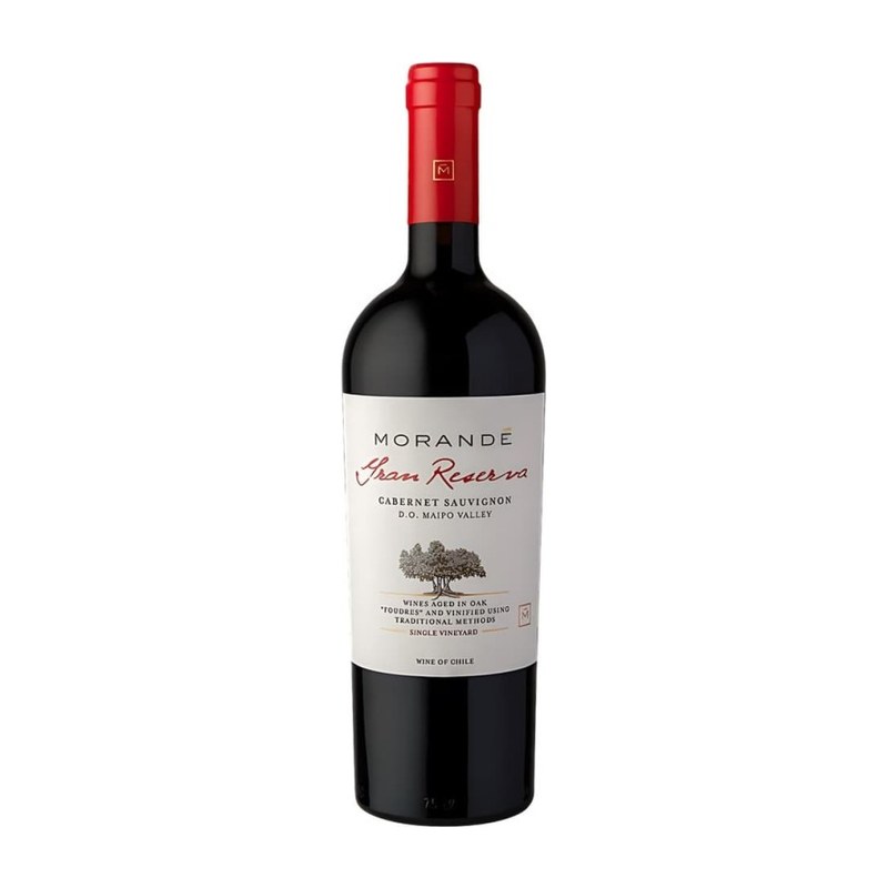 Botella de Morande Gran Reserva Cabernet Sauvignon