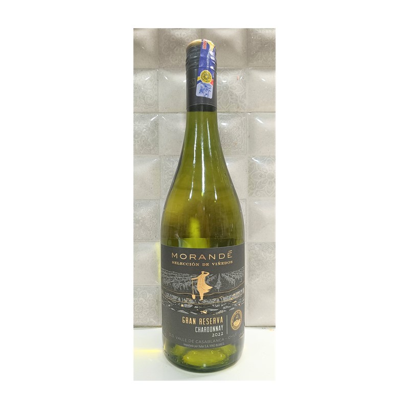 Botella de Morande Gran Reserva Chardonnay