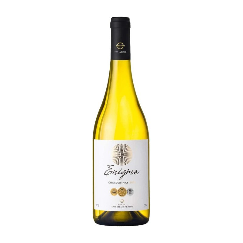 Botella de Enigma Chardonnay