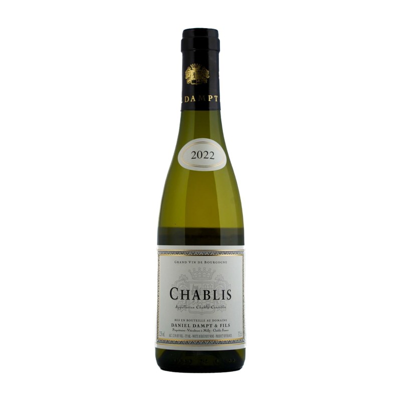 Botella de Daniel Dampt Chablis