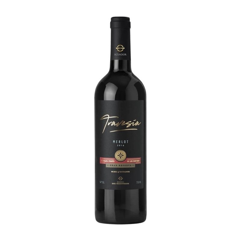 Botella de Travesia Merlot
