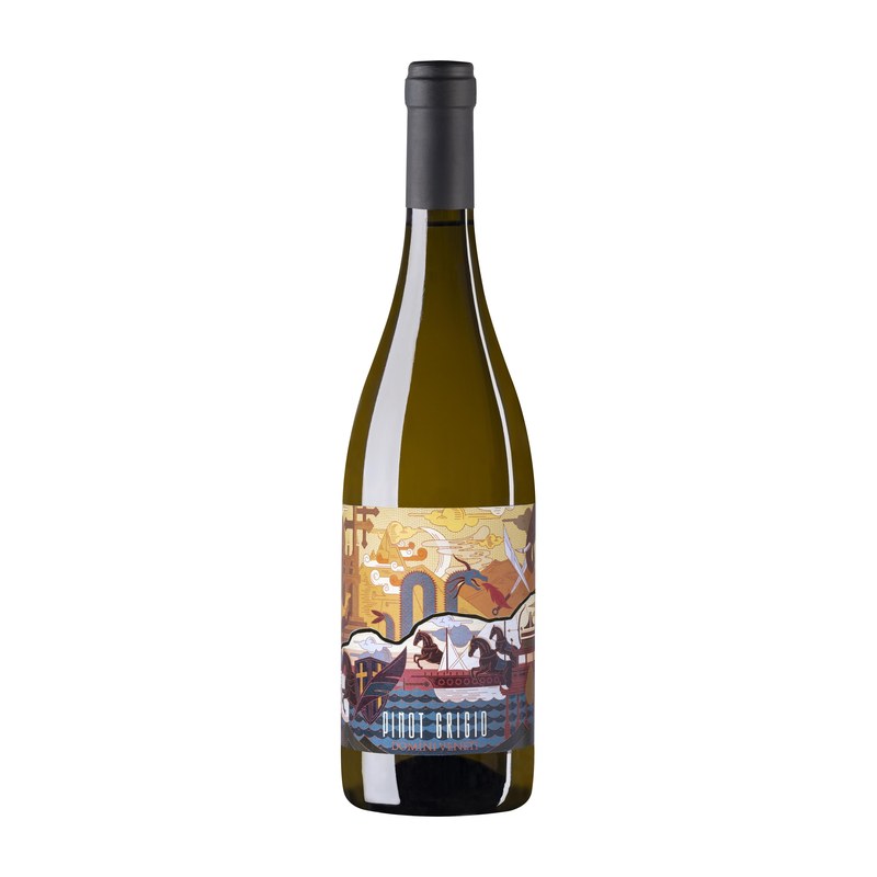 Botella de Marco Polo Pinot Grigio