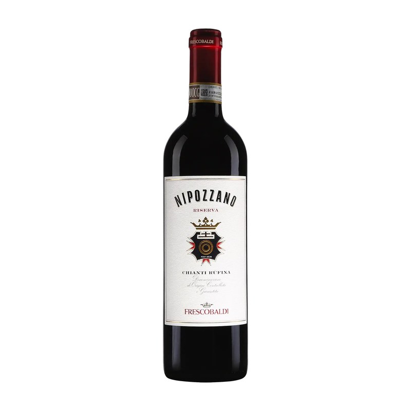 Botella de Nipozzano Chianti Rufina