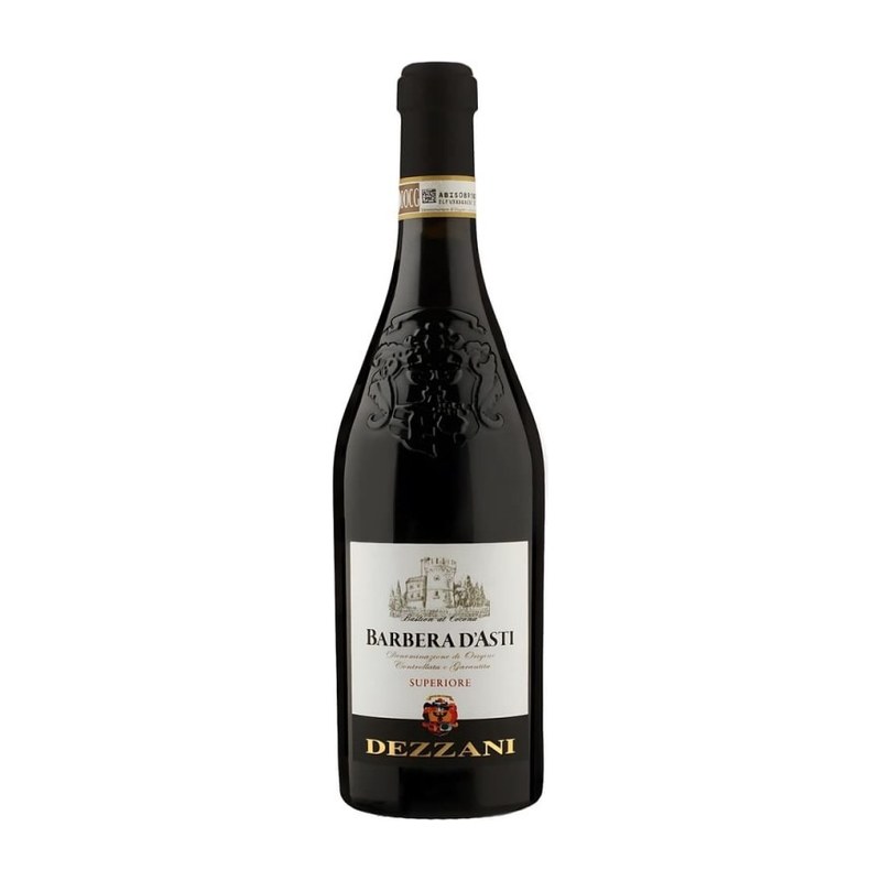 Botella de Dezzani Barbera d'Asti Superiore