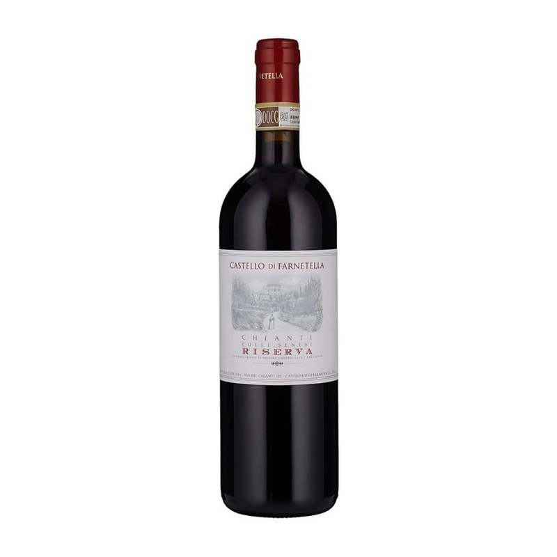 Botella de Castello di Farnetella Chianti Colli Senesi DOCG