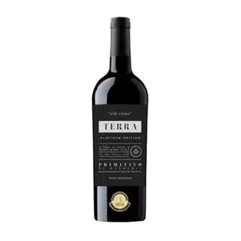 Botella de Terra Platinum Edition