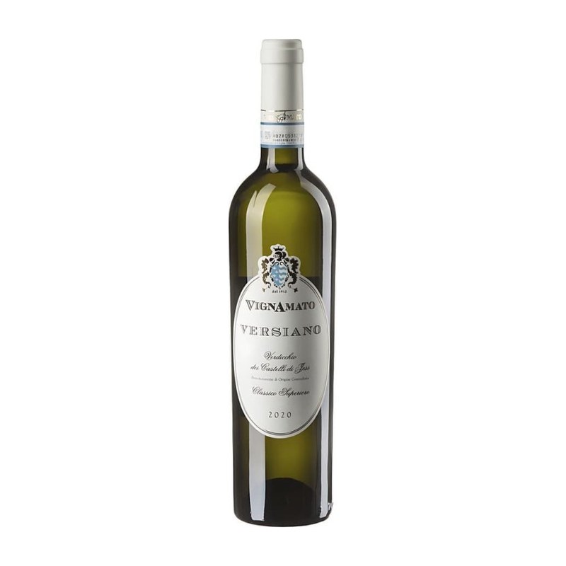 Botella de Vignamato Versiano Verddicchio dei Castelli di Jesi DOC