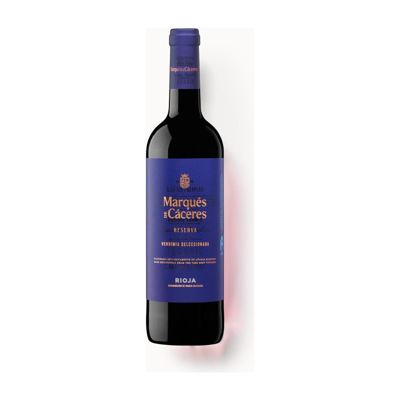 Botella de Marques de Caceres Reserva