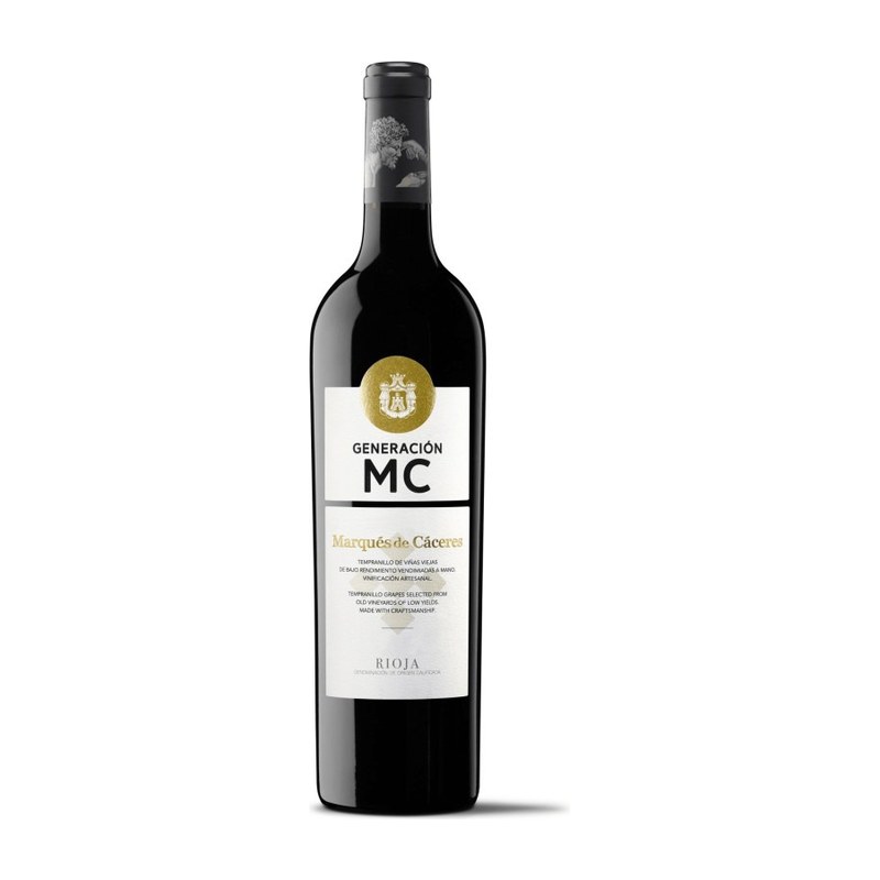Botella de Marques de Caceres Generacion MC