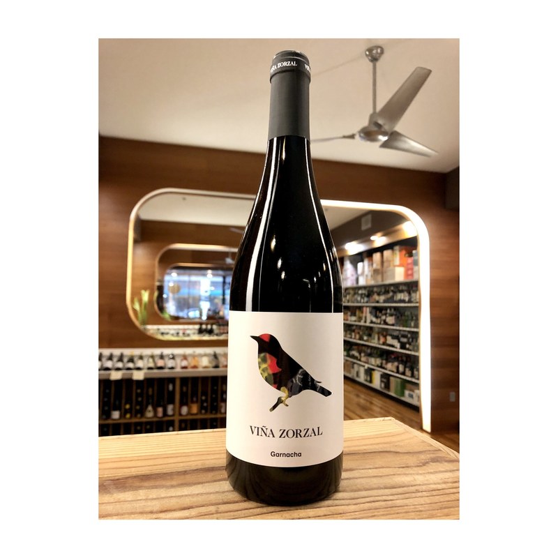 Botella de Viña Zorzal Garnacha
