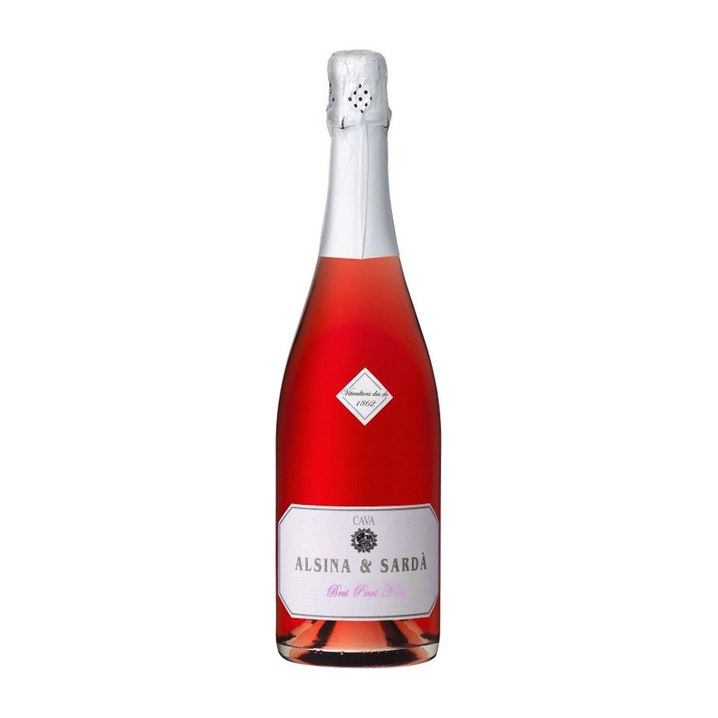 Botella de Alsina & Sarda Brut Rose