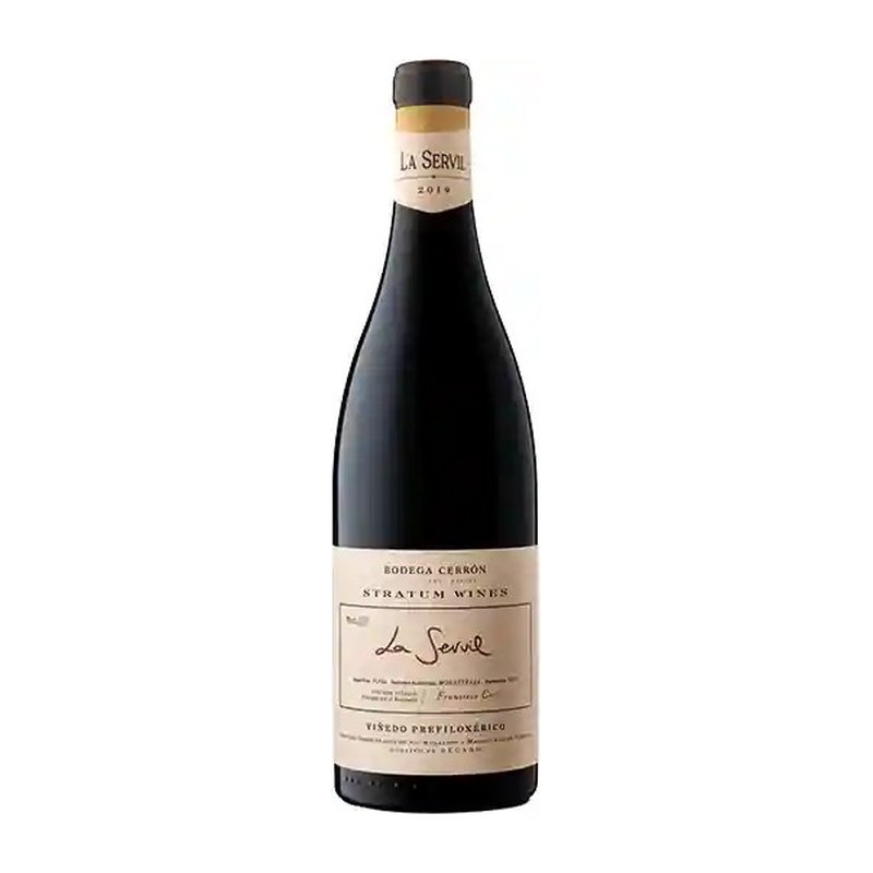 Botella de La Servil Stratum Wines