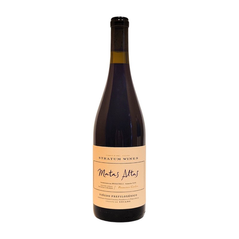 Botella de Matas Altas Stratum Wines
