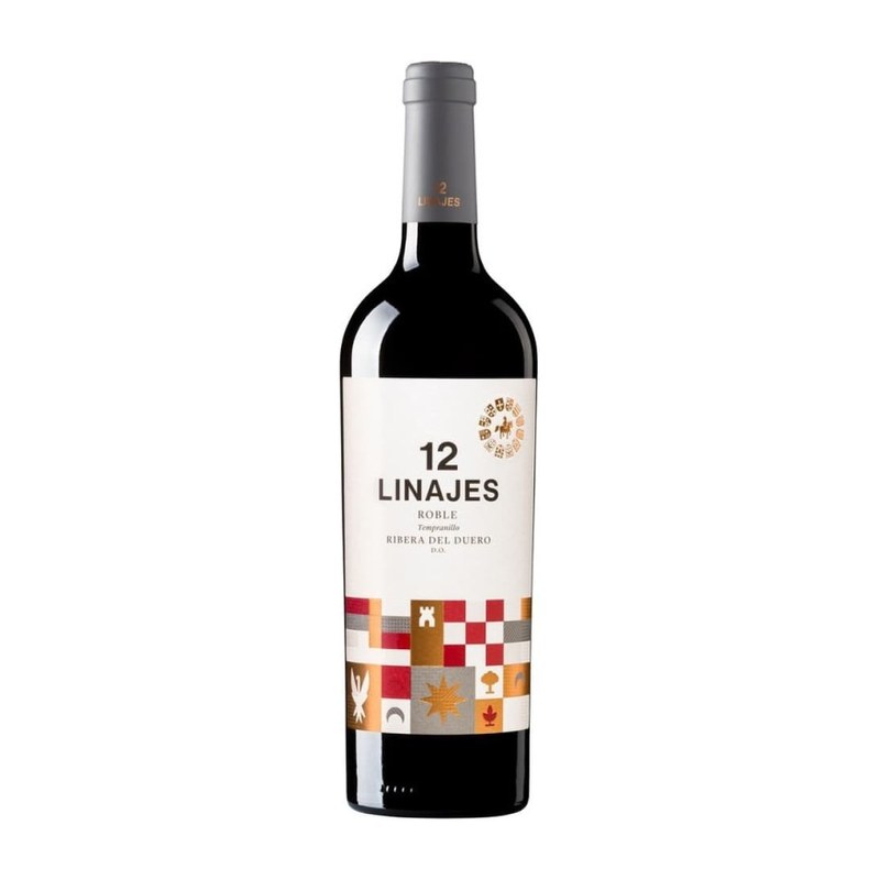 Botella de 12 Linajes Roble