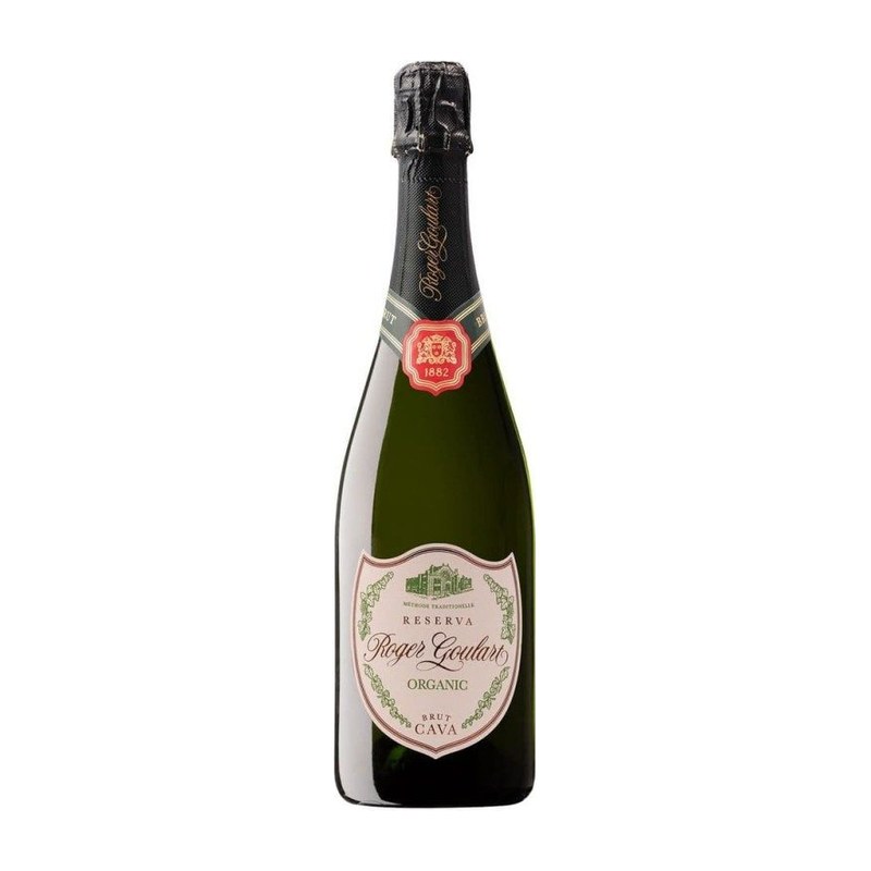 Botella de Roger Goulart Cava Brut Organic Reserva