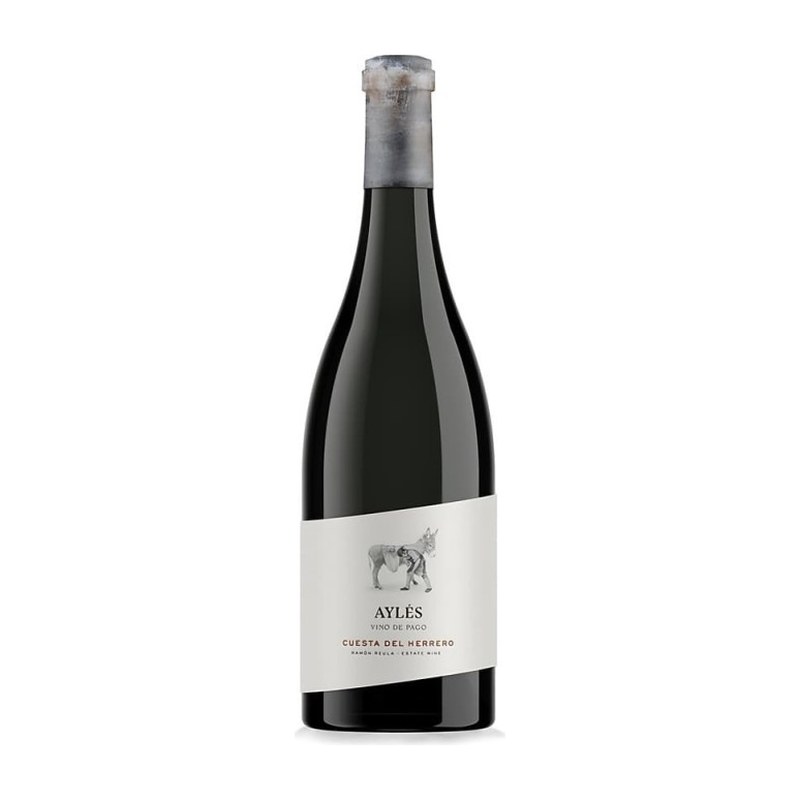 Botella de Ayles Cuesta del Herrero Vino de Pago