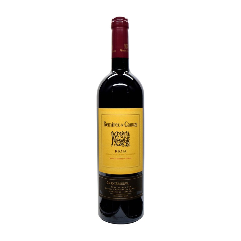 Botella de Remirez de Ganuza Gran Reserva